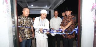 Ketua DPRD Batam, Nuryanto dan Wakil Ketua II, Yunus Muda Ikut Resmikan Kantor Lurah Sadai