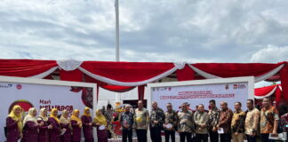 Bupati Bersama Wakil Bupati Asahan Ikuti Puncak Peringatan Harganas ke 30