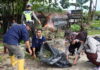 Peduli Lingkungan, Polres Natuna Gelar Bersih Sampah Serentak Bersama Masyarakat