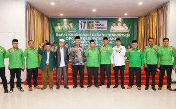 Wakil Bupati Asahan Ikuti Rangkaian Rakorcab DPC PPP Kabupaten Asahan