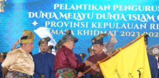 Muhammad Rudi Dikukuhkan Sebagai Ketua Umum DMDI Kepri