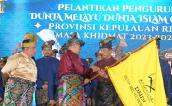 Muhammad Rudi Dikukuhkan Sebagai Ketua Umum DMDI Kepri