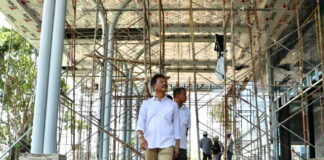Kepala BP Batam Tinjau Progres Pembangunan Gedung VVIP Bandara Internasional Hang Nadim