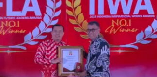 Bupati Natuna Wan Siswandi Raih Penghargaan Bergengsi Best Future Leaders of Indonesia 2023