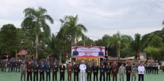 Sempena Hari Bhayangkara Ke -77, Polres Natuna Gelar Upacara dan Sukuran