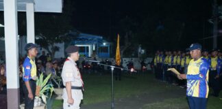Asisten Pemerintahan dan Kesejahteraan Rakyat Lepas Kontingen Gerakan Pramuka Kwarcab Asahan