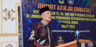 Kadisdikpora Lingga Himbau Pihak Sekolah Hati-hati Kelola Dana BOS
