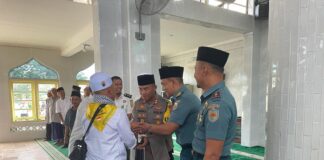 Jamin Keamanan Kepulangan Jamaah Haji, Polres Lingga Terjunkan Personil