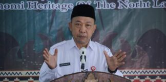 Ahmad Alamsyah Hadiri Grand Final Pemilihan Muli Mekhanai Kabupaten Lampung Utara Tahun 2023