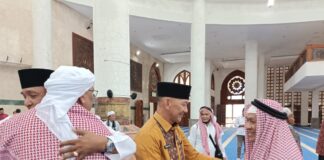 Sambut Kepulangan Jemaah Haji, Wakil Bupati Natuna Ucap Syukur