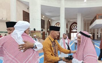 Sambut Kepulangan Jemaah Haji, Wakil Bupati Natuna Ucap Syukur