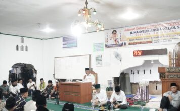 Ini Ajakan Gubernur Mahyeldi saat Safari Ramadhan di Masjid Baiturrahman