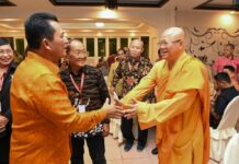 Gubernur Ansar Silaturahmi Dengan Permabudhi Se-Indonesia