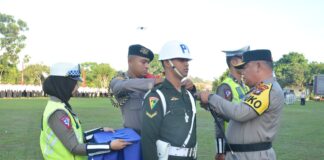 Kapolda Kepri Pimpin Apel Gelar Pasukan Operasi Patuh Seligi 2023