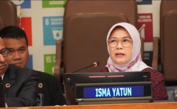 Sebagai Pembicara Pelucuran SDG Report 2023 Spesial Edition di PBB, Ketua BPK Tekankan Pentingnya Peranan SAI Dalam Percepatan SDG