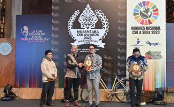 PLN Raih Predikat Platinum SDG’s di Nusantara CSR Awards 2023