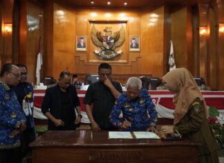 Bupati Sampaikan Pendapat Akhir Pada Rapat Paripurna DPRD Kabupaten Asahan