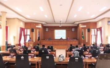 Sekdako Dafrul Pasi Sampaikan Nota KUA-PPAS Kota Payakumbuh 2024