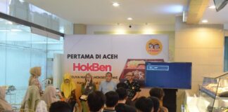 Pertama Kalinya di Aceh, Hoka-hoka Bento Hadir di Lhokseumawe