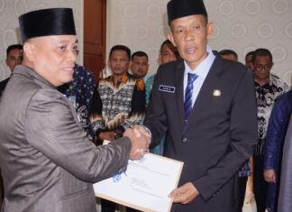 Bupati Lingga Lantik Armia Menjadi Sekda dan Sejumlah Pejabat Lainnya