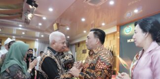 Bupati Asahan Ikuti Pisah Sambut Kapoldasu