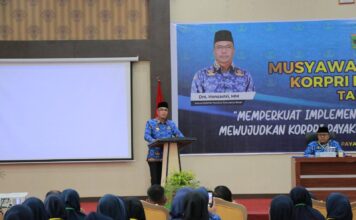 Dapatkan Amanah, Pj Rida Kembali Pimpin DP Korpri Kota Payakumbuh 2023-2028