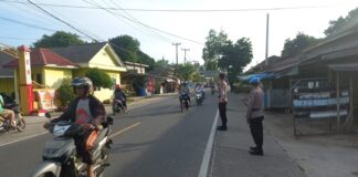 Satlantas Polres Natuna Atur Lalulintas di Sejumlah Ruas Jalan Rawan Kecelakaan