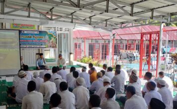 Hadirkan Ustadz Reza Esfan, Lapas Suliki Beri Siraman Rohani bagi Warga Binaan