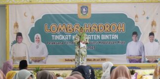 Dewi Ansar Buka Lomba Hadrah Tingkat Kabupaten Bintan