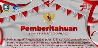 Semarakkan HUT RI Ke-78, Masyarakat Diimbau Pasang Bendera Merah Putih