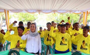Berkat Persetujuan Cen Sui Lan Ruas Jalan Tanjungbatu-Sawang, Karimun Senilai Rp46 Miliar Dibangun