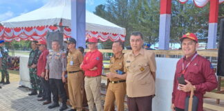 Bupati dan Wakil Bupati Natuna Tinjau Persiapan HUT RI ke 78 di Pantai Piwang