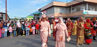 Pawai Budaya Meriahkan HUT RI Ke-78 di Natuna