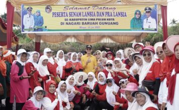 Bupati Safaruddin Puji Semarak Gerakan Senam Sehat Lansia dan Pra Lansia