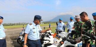 Danlanud RSA Natuna Apelkan Seluruh Kendaraan Dinas