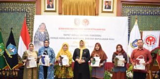 Dewi Ansar Buka Rakerda Dekranasda Kepri Tahun 2023