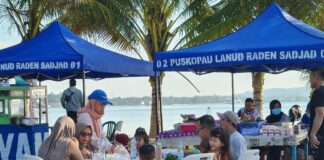 “Pasar Minggu Ria” Lanud Raden Sadjad Natuna Dukung Pengembangan UMKM Lokal