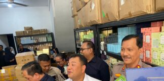 Ditreskrimsus Polda Kepri Amankan Produk Kosmetik dan Pangan Ilegal