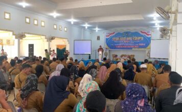 Wujudkan Aparatur Desa Bebas dari Korupsi, Inspektorat Lingga Gelar Sosialisasi Anti Korupsi