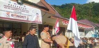 Sekda Anambas Lepas Kontingen Gerakan Pramuka Peserta Rainas XII Cibubur