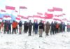 Satgas Merah Putih Kibarkan 1000 Bendera di Pulau Terluar