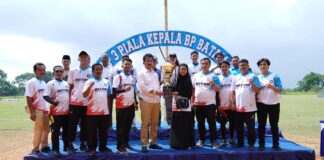 Buka Turnamen Sepakbola, Kepala BP Batam Berharap Ciptakan Atlet Berprestasi