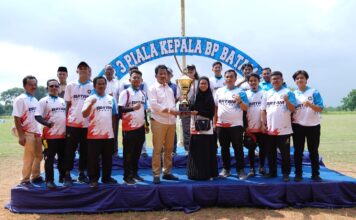 Buka Turnamen Sepakbola, Kepala BP Batam Berharap Ciptakan Atlet Berprestasi