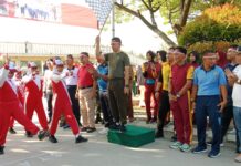 Kodim 0318/Natuna Gelar Lomba Gerak Jalan Tingkat Pelajar SD dan SMP