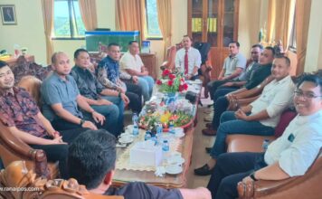 HUT Mahkamah Agung Ke 78, FKPD Sambangi Kantor Pengadilan Negeri Natuna