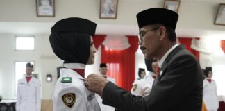 28 Anggota Paskibra 2023 di Kukuhkan Bupati 50 Kota Hari ini