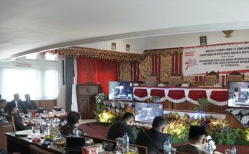 Bupati Safaruddin bersama Forkopimda Dengarkan Pidato Kenegaraan Presiden RI