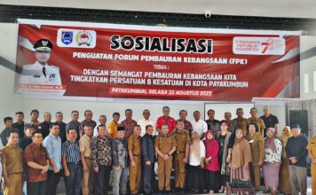 Badan Kesbangpol Kota Payakumbuh Gelar Sosialisasi Forum Pembauran Kebangsaan