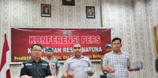 Polres Natuna Berhasil Selamatkan Uang Negara Senilai Ratusan Juta Rupiah