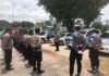 Polres Lingga Terjunkan 100 Personel Amankan Pawai Pembangunan Dalam Rangka HUT RI Ke-78